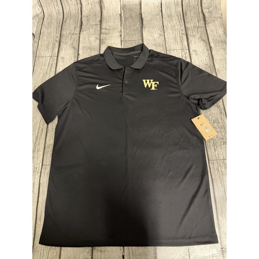 NWT Men’s Nike Wake Forest Demon Deacons Victory Performance Polo Shirt Large